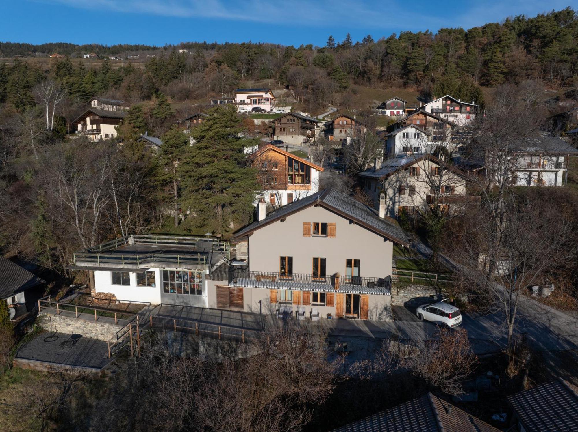 B&B La Forge De Diogne Crans-Montana Buitenkant foto