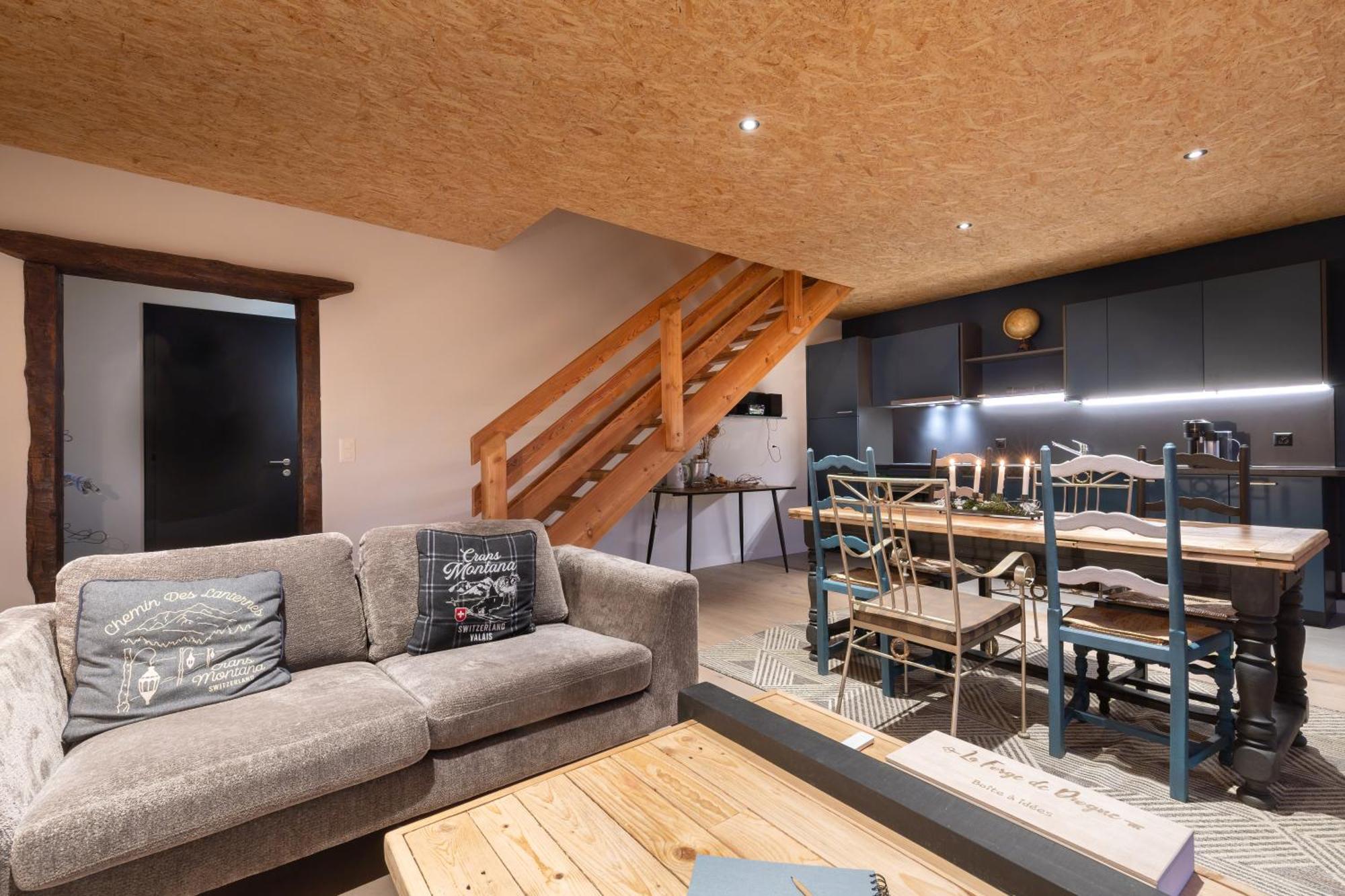 B&B La Forge De Diogne Crans-Montana Buitenkant foto